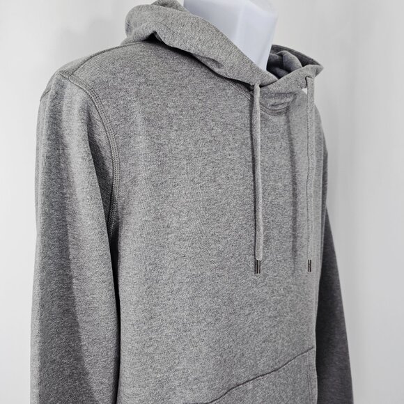 American Eagle Men's Grey Long Sleeve Pouch Front Hooded Pullover Size M NWOT - Picture 8 of 15